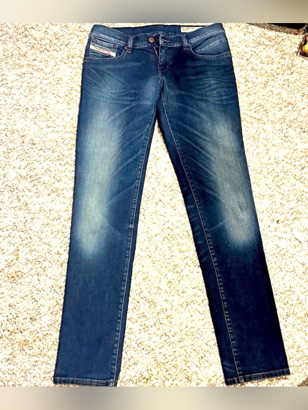Diesel Slim Skinny Low Rise Jeans Size 28
